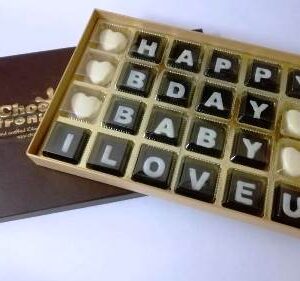 Message chocolate box,Thank you chocolate Box, chocolate gift message Box, chocolate with message inside box